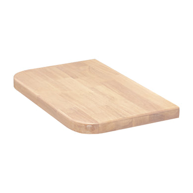 *Clearance* Tura Ensuite 600mm x 380mm x 40mm Timber Vanity Top, Light Oak