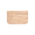 Tura Ensuite 600mm x 380mm x 40mm Timber Vanity Top, Light Oak
