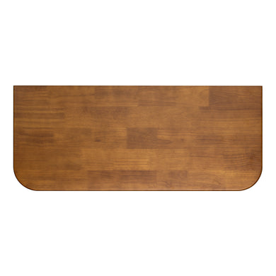 *Clearance* Tura Ensuite 900mm x 380mm x 40mm Timber Vanity Top, Dark Oak