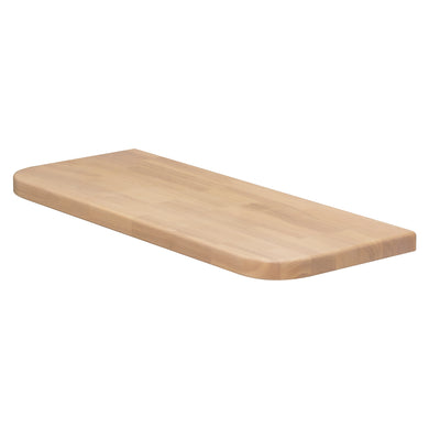 *Clearance* Tura Ensuite 900mm x 380mm x 40mm Timber Vanity Top, Light Oak