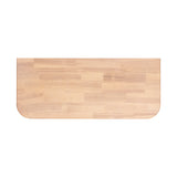 *Clearance* Tura Ensuite 900mm x 380mm x 40mm Timber Vanity Top, Light Oak