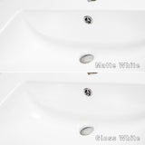 Kaku 1200mm Vanity Top with Integrated Sink and Overflow, Matte White