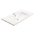 Kaku 750mm Vanity Top with 1 Tap Hole, Matte White