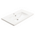 Kaku 750mm Vanity Top with 1 Tap Hole, Matte White