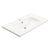 Kaku 750mm Vanity Top with 1 Tap Hole, Matte White