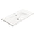 Kaku 900mm Vanity Top with Integrated Sink and Overflow, Matte White