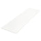 Tura Pre-Cut 1800mm x 515mm x 20mm Curved Front White Stone Silica Free Slab - No Holes Cut