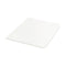 Tura Pre-Cut 600mm x 515mm x 20mm Curved Front  White Stone Silica Free Slab - No Holes Cut