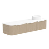 ADP Waverley Wall Hung 1800mm Single Right Offset Bowl Vanity Cabinet