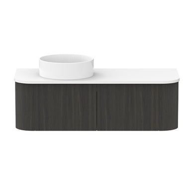 ADP Waverley Wall Hung 1200mm Single Left Offset Bowl Vanity Cabinet