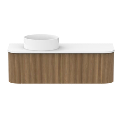 ADP Waverley Wall Hung 1200mm Single Left Offset Bowl Vanity Cabinet