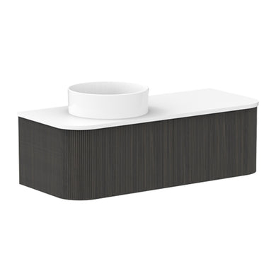 ADP Waverley Wall Hung 1200mm Single Left Offset Bowl Vanity Cabinet