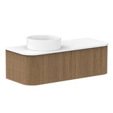 ADP Waverley Wall Hung 1200mm Single Left Offset Bowl Vanity Cabinet