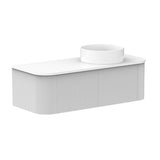 ADP Waverley Wall Hung 1200mm Single Right Offset Bowl Vanity Cabinet