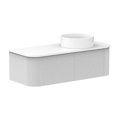 ADP Waverley Wall Hung 1200mm Single Right Offset Bowl Vanity Cabinet