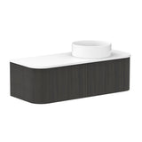 ADP Waverley Wall Hung 1200mm Single Right Offset Bowl Vanity Cabinet