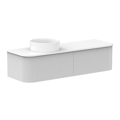 ADP Waverley Wall Hung 1500mm Single Left Offset Bowl Vanity Cabinet