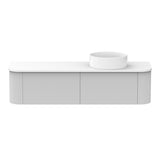 ADP Waverley Wall Hung 1500mm Single Right Offset Bowl Vanity Cabinet