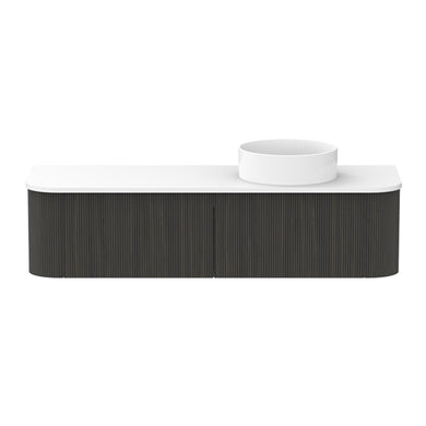 ADP Waverley Wall Hung 1500mm Single Right Offset Bowl Vanity Cabinet