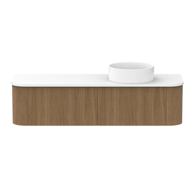 ADP Waverley Wall Hung 1500mm Single Right Offset Bowl Vanity Cabinet