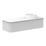 ADP Waverley Wall Hung 1500mm Single Right Offset Bowl Vanity Cabinet