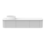 ADP Waverley Wall Hung 1800mm Single Left Offset Bowl Vanity Cabinet