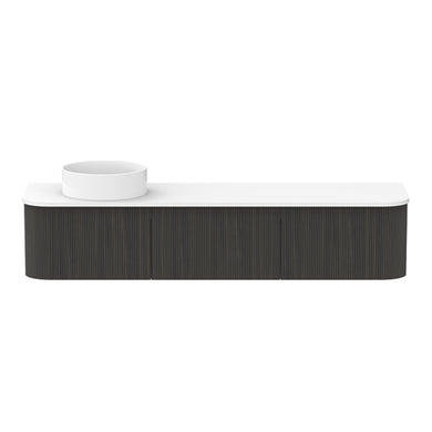 ADP Waverley Wall Hung 1800mm Single Left Offset Bowl Vanity Cabinet