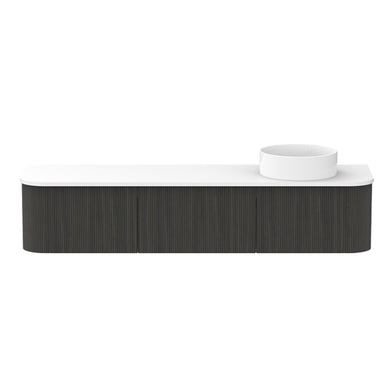 ADP Waverley Wall Hung 1800mm Single Right Offset Bowl Vanity Cabinet
