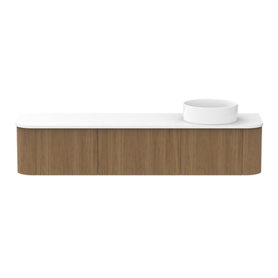 ADP Waverley Wall Hung 1800mm Single Right Offset Bowl Vanity Cabinet