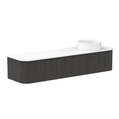 ADP Waverley Wall Hung 1800mm Single Right Offset Bowl Vanity Cabinet