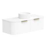 ADP Waverley Wall Hung 1200mm Single Center Bowl Vanity Cabinet