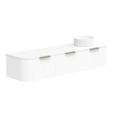 ADP Waverley Wall Hung 1800mm Single Right Offset Bowl Vanity Cabinet