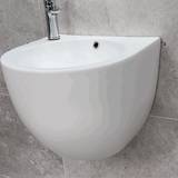 Corto 490mm x 475mm x 400mm Wall Hung Basin, Matte White *Clearance Stock*