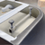 Byron Egg 1300mm Left Corner Freestanding Bath, Matte Black