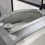 Byron Egg 1600mm Oval Freestanding Bath, Matte Black