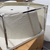 Angie 1000mm Corner Fit Japanese Soaking Bathtub, Matte White