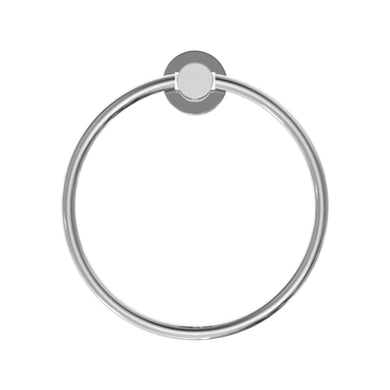 Profile SS Hand Towel Ring, Polished Chrome