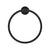 Profile SS Hand Towel Ring, Chromium Matte Black