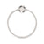 Profile SS Hand Towel Ring, Brushed SS Nickel