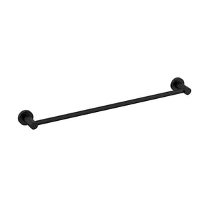 Profile SS 600mm Single Towel Rail, Chromium Matte Black