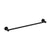 Profile SS 600mm Single Towel Rail, Chromium Matte Black