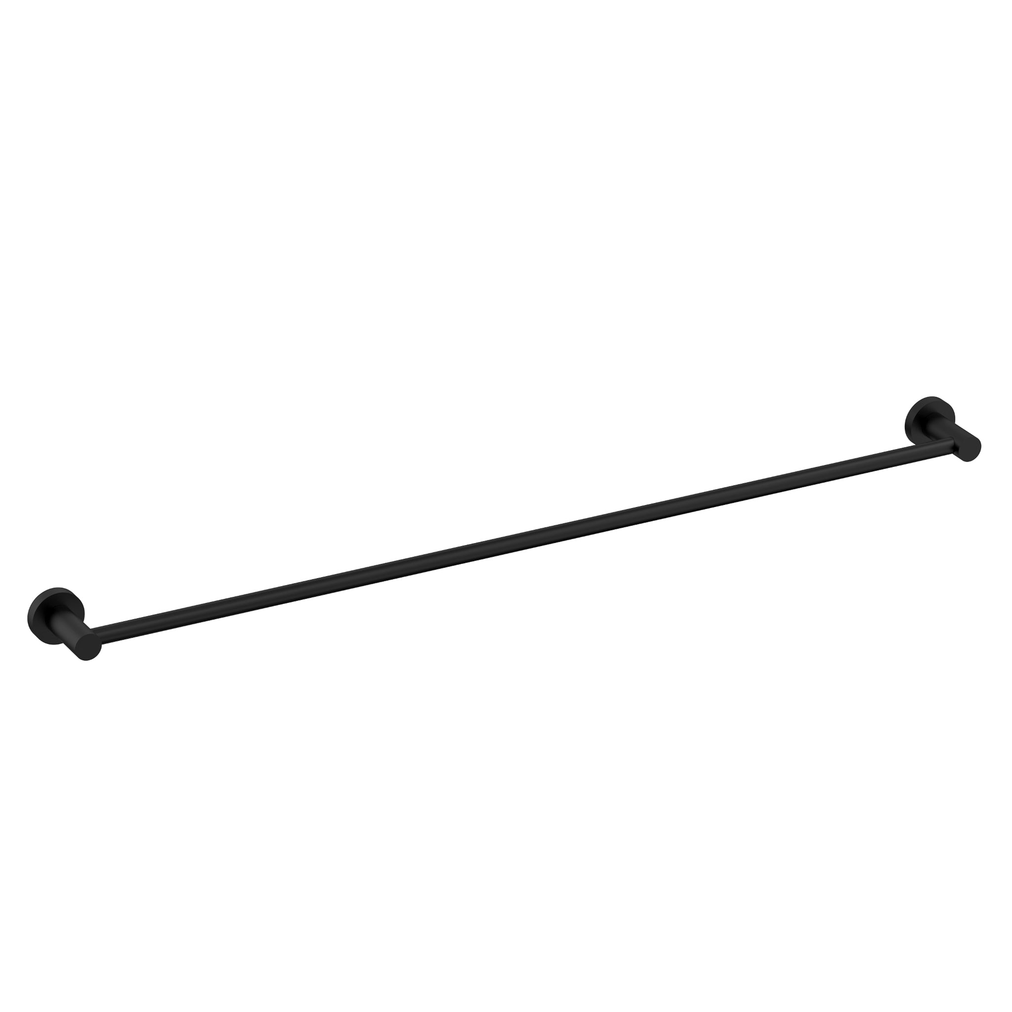 Profile SS 900mm Single Towel Rail, Chromium Matte Black