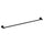 Profile SS 900mm Single Towel Rail, Chromium Matte Black