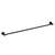 Profile SS 900mm Single Towel Rail, Chromium Matte Black