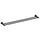 Profile SS 900mm Double Towel Rail, Chromium Matte Black