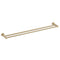 Profile SS 900mm Double Towel Rail, PVD Brushed Brass (Gold)