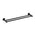 Profile SS 600mm Double Towel Rail, PVD Brushed Gunmetal