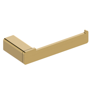 Kiki Toilet Roll Holder, PVD Brushed Brass (Gold)
