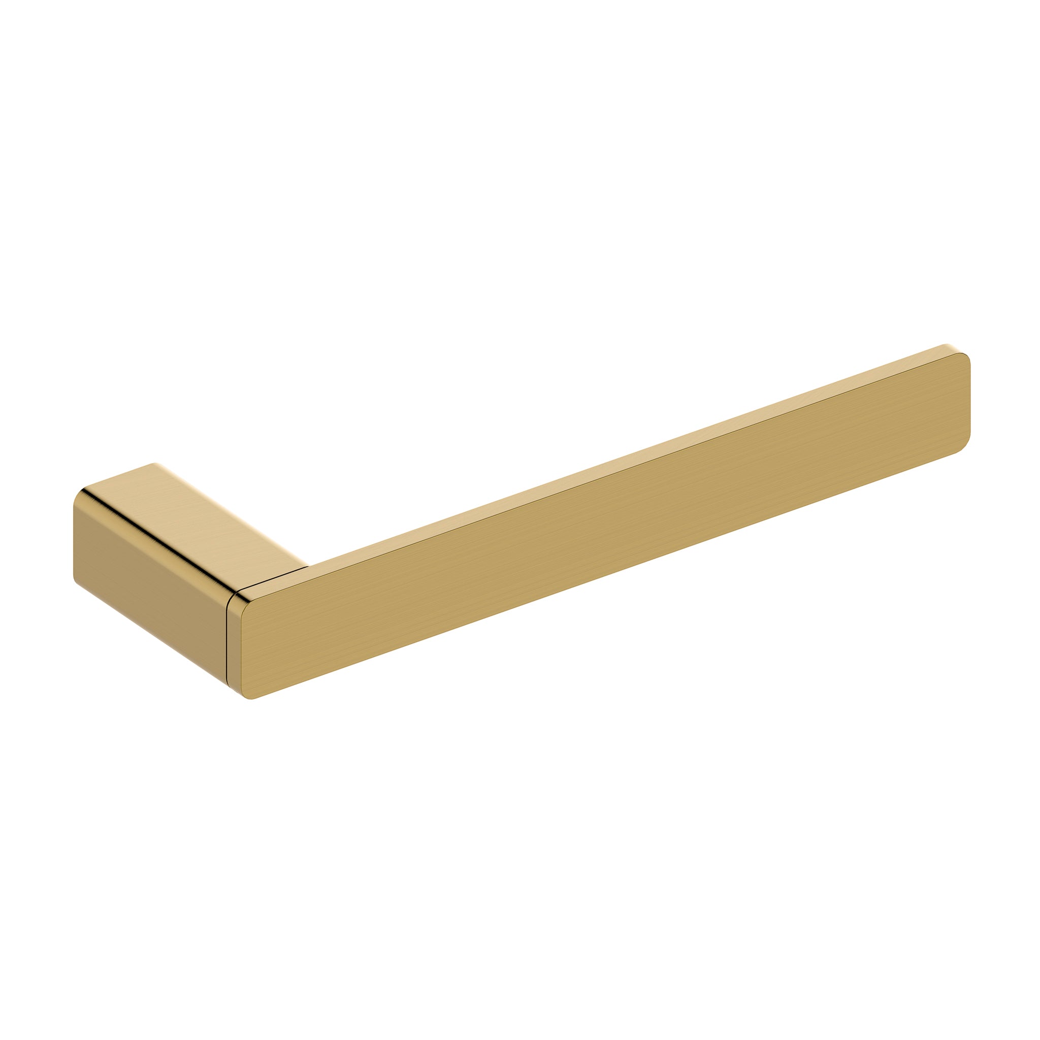 Kiki Hand Towel Holder, PVD Brushed Brass (Gold)