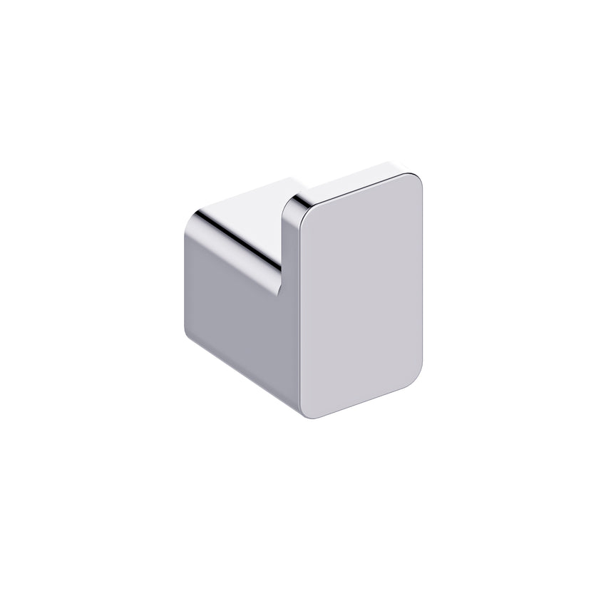 Kiki Robe and Towel Hook, Polished Chrome